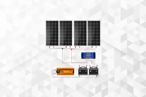 Solar Panel-Battery-UPS